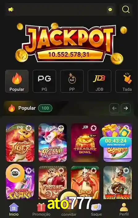 Promoções Especiais no ato777 App